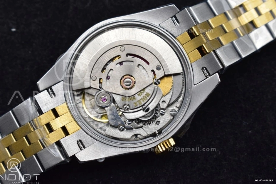 Ladies White YG Bracelet President 31 550 Dial 278271 Steel DateJust Markers Roman Lightweight GSF 316L on 1008